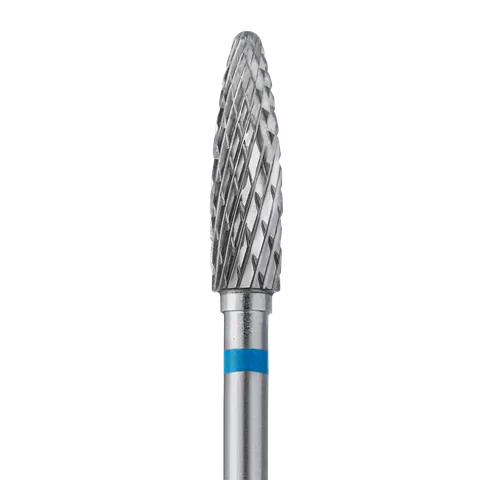Staleks Frez z Węglika Spiekanego Stożek Niebieski 4mm/14mm