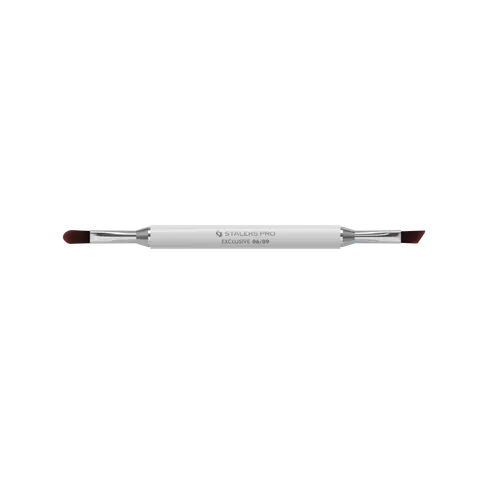Staleks Pędzelek Dwustronny Exclusive do Żelu 10mm do Żelu 10mm