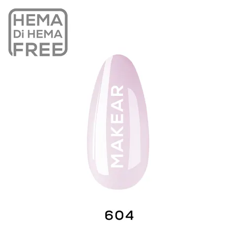 Makear 604 Milky French Lakier Hybrydowy 8 ml