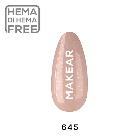 Makear 645 Lakier Hybrydowy 8 ml