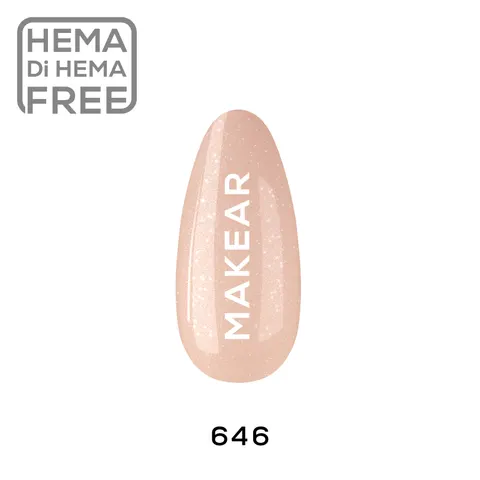 Makear 646 Lakier Hybrydowy 8 ml