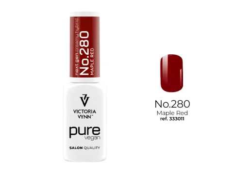 Victoria Vynn 280 Maple Red 8 ml Lakier Hybrydowy Pure Vegan Creamy Hybrid