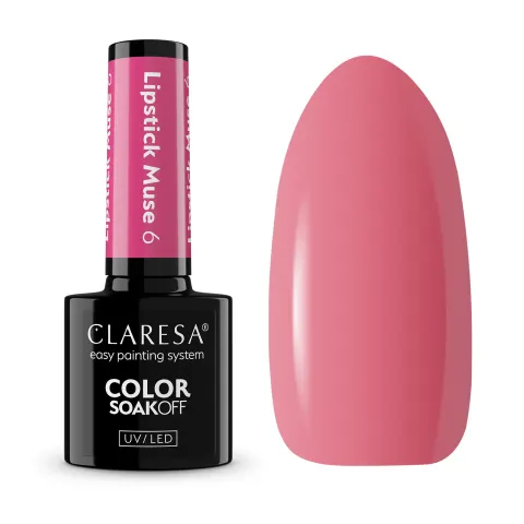 Claresa Lipstick Muse 6 Lakier Hybrydowy 5g