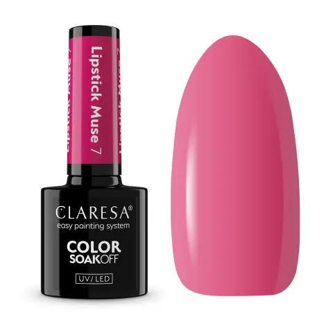 Claresa Lipstick Muse 7 Lakier Hybrydowy 5g