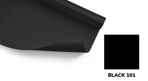 Tło fotograficzne papierowe 2,72X11m BLACK, BD