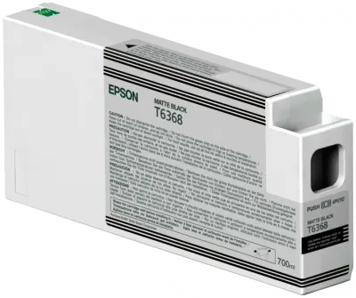 Tusz EPSON Ultra Chrome HDR T6368 MATTE BLACK 7890/7900/9890/9900 700ml