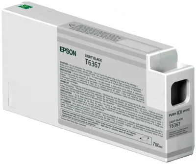 Tusz EPSON Ultra Chrome HDR T6367 LIGHT BLACK 7890/7900/9890/9900 700ml