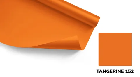 TŁO PAPIEROWE FOMEI 1,35X11m TANGERINE