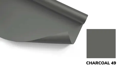 TŁO PAPIEROWE FOMEI 1,35X11m THUNDER GRAY