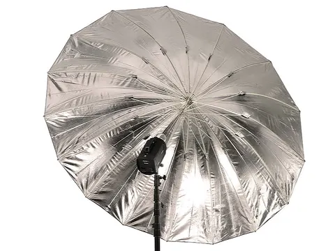 MEGA PARASOL STUDYJNY X-PARA BS-185CM CZARNY/SREBRNY