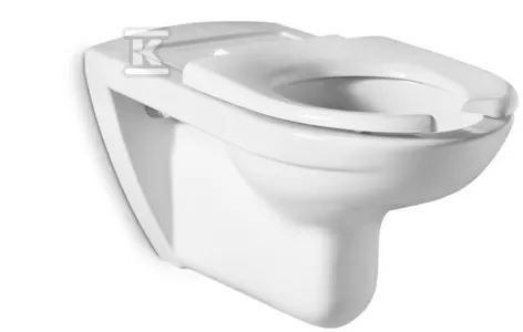 Roca DOSTĘPNA ŁAZIENKA miska WC dla niepełnosprawnych podwieszana z odpływem poziomym 360 x 700 x 480 mm biała z zestawem montażowym A346237000