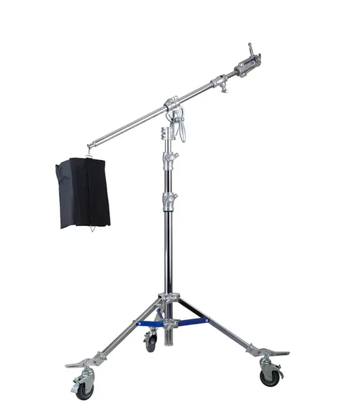 Statyw studyjny do lamp FOMEI MASTER BOOM 532 (510) z kółkami i przeciwwagą