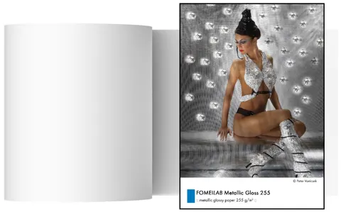 Papier fotograficzny FOMEILAB 210mmX50m METALLIC 255gsm /1SZT