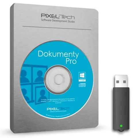 Oprogramowanie Pixel-Tech Dokumenty Pro 8 BOX z kluczem USB