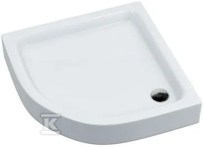 SCHEDPOL Grando Plus brodzik półokrągły 80 cm 3.0128