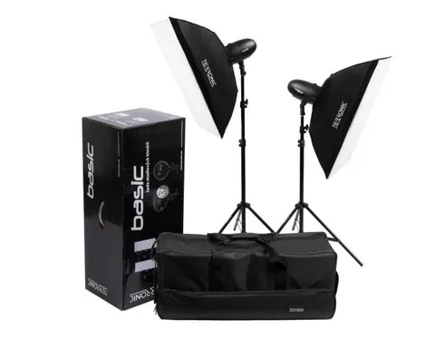 Zestaw studyjnych lamp błyskowych FOMEI BASIC 150RF