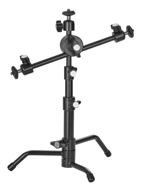STATYW MASTER LS-15B MINI, biurkowy statyw multifunkcyjny czarny