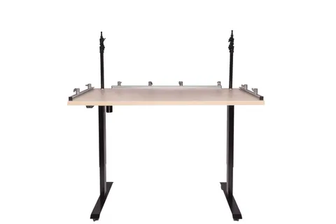 Livestream Studio, Light wood-black, 160 x 80 x 3.6 cm (podnoszenie/opuszczanie silnikiem), Basic kit
