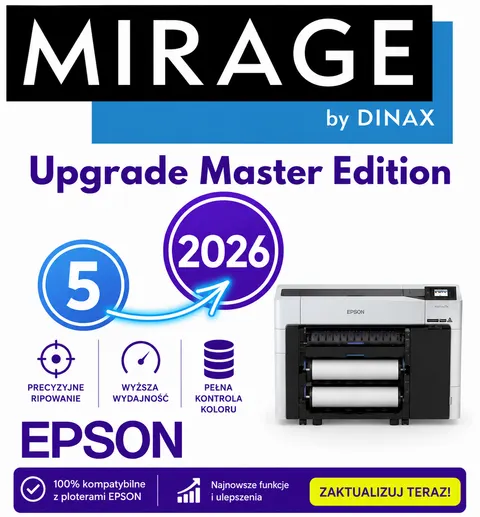 Aktualizacja oprogramowania Mirage Master Edition z wersji 4 do 5