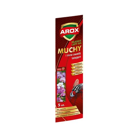 AROX Lep na muchy PŁASKI, 1 szt