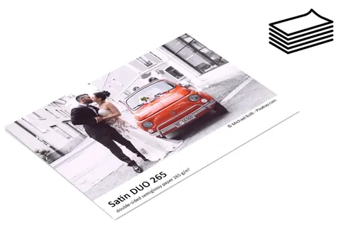 Dwustronny Papier fotograficzny FOMEI Satin Duo 265gsm - arkusze