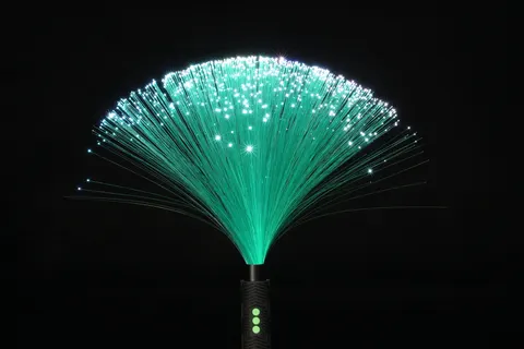 Miotełka świetlna Fiber Optic Duster Zielony