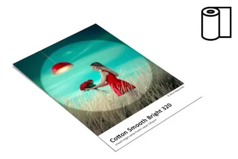 Papier fotograficzny Fomei Cotton Smooth Bright 320 -role