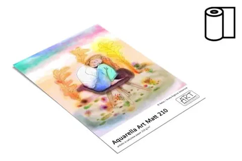 Papier fotograficzny Fomei Aquarella Art Mat 210 - role