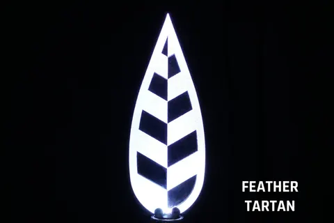 Ostrze do malowania światłem - Pro Feather - Tartan