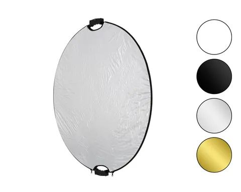Blenda 5w1 110 cm z uchwytem i mocowaniem do statywu – FOMEI