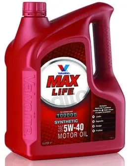 Valvoline 5W40 maxlife 4l