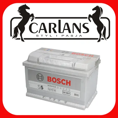 Akumulator 74Ah 750A Bosch S5 007