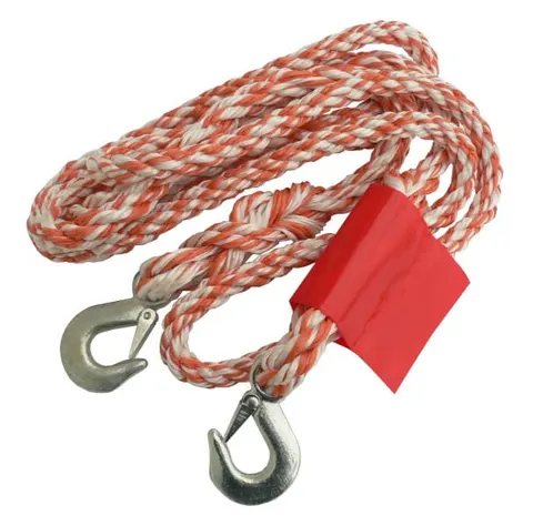 Linka holownicza pleciona 1,5t z hakami