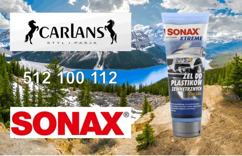 SONAX xtreme żel do plastików zewnętrznych 250ml