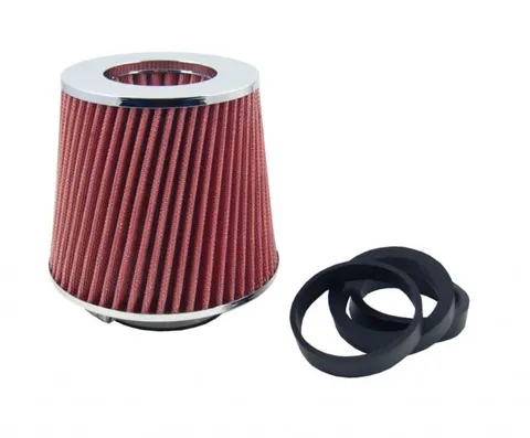 Filtr powietrza stożkowy z adaptorami red