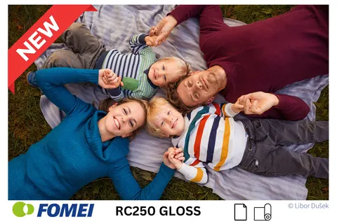 Papier fotograficzny FOMEI RC250 GLOSS - role