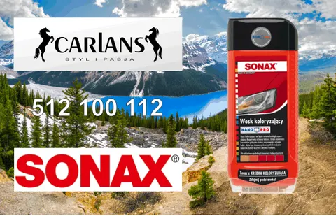 SONAX wosk koloryzujący czerwony 500ml