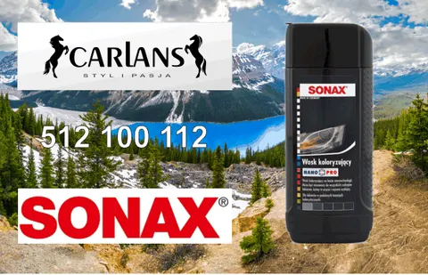 SONAX wosk koloryzujący czarny 250ml