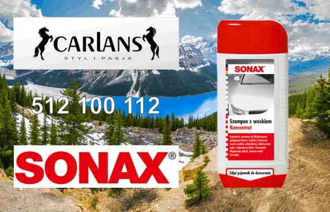 SONAX szampon z woskiem koncentrat 500ml
