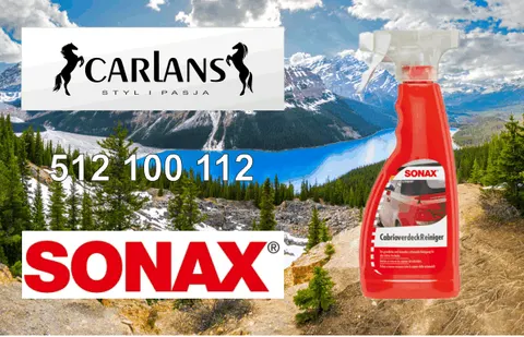 SONAX do czyszczenia dachów w kabrioletach 500ml