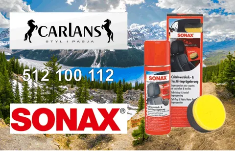SONAX impregnat do tapicerki i dachów kabrio 250ml