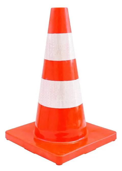 Pachołek ostrzegawczy gumowy 45cm