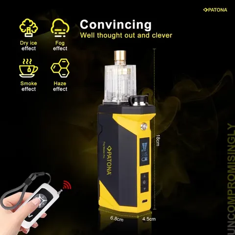 PATONA Generator dymu Fog Master Pro Set z akcesoriami i walizką