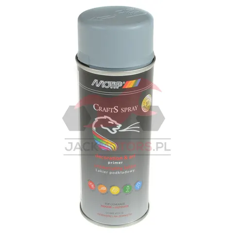 MOTIP Crafts 400ml podkład szary