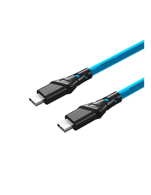 Kabel fotograficzny Mathorn MTC-510 5m 10Gbps 60W USB C-C ArcticBlue