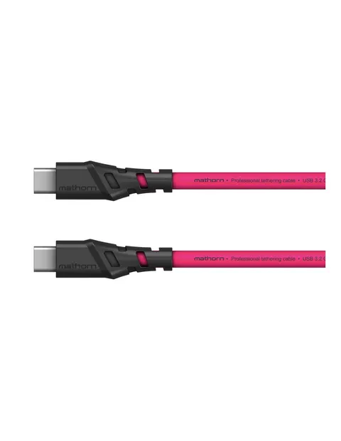 Kabel fotograficzny Mathorn MTC-510 5m 10Gbps 60W USB C-C Magenta