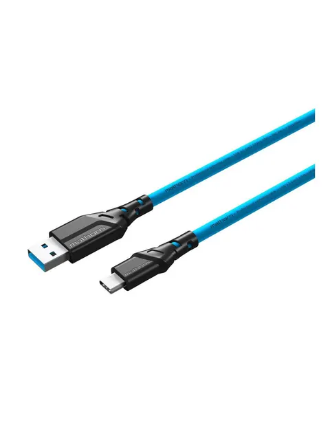Kabel fotograficzny Mathorn MTC-200 2m 10Gbps PD60W USB A-C ArcticBlue