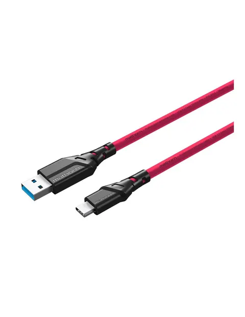 Kabel fotograficzny Mathorn MTC-200M 2m 10Gbps PD60W USB A-C Magenta