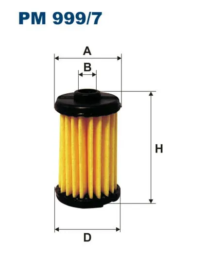 Filtr gazu Filtron PM 999/ 7