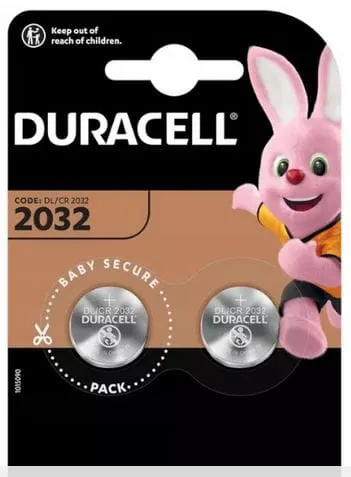 Bateria Duracell CR2032 x2